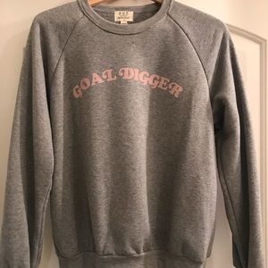 PST gray sweater